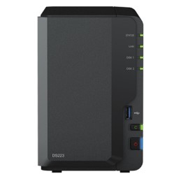 NAS SYNOLOGY DS223 X 2HD...